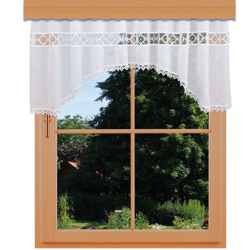 Querbehang lavina mit bogen - querbehang,